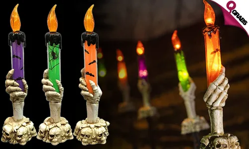 Halloween-Themed LED Candle!
